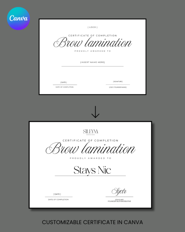 Certificate 03 Template